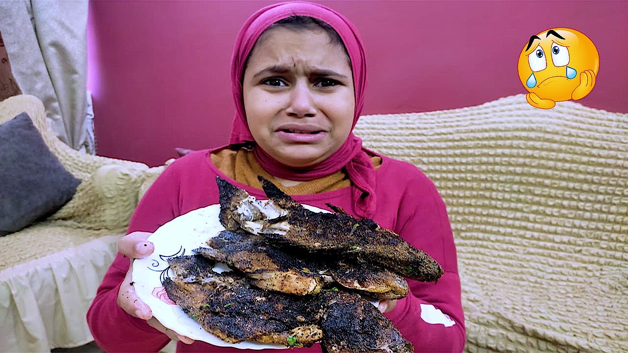 حرامية السمك المشوي😱