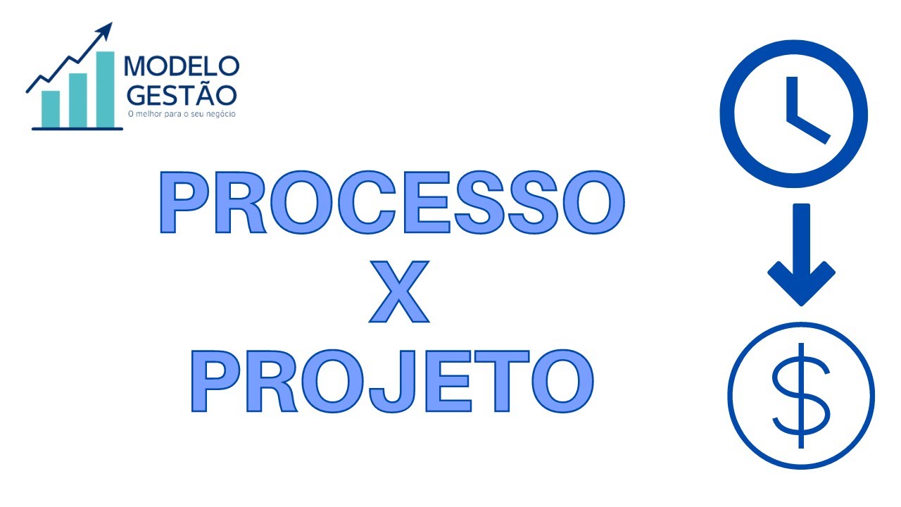Projetos x Processos - Entenda a diferença.