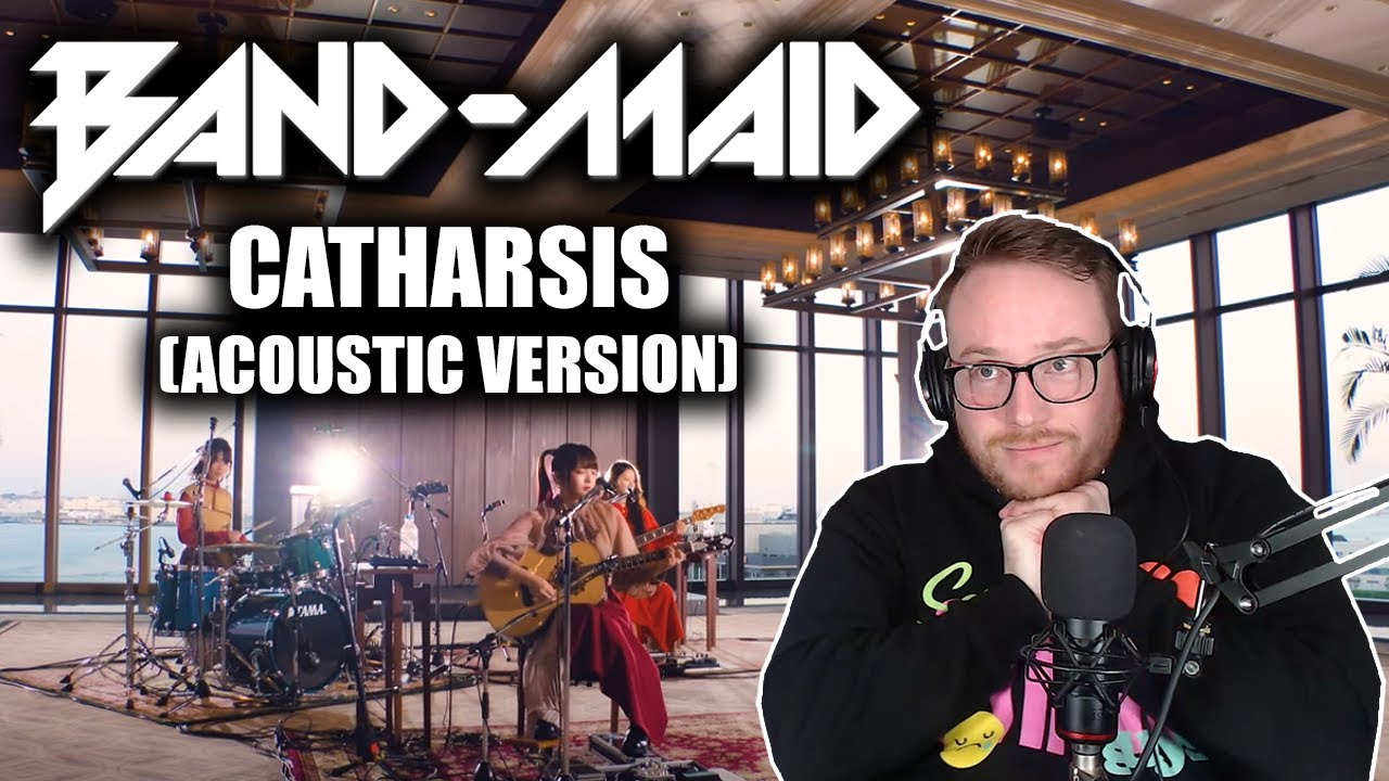 REACTION to BAND-MAID (Catharsis - Acoustic Version) 🎶 😌 ✌️