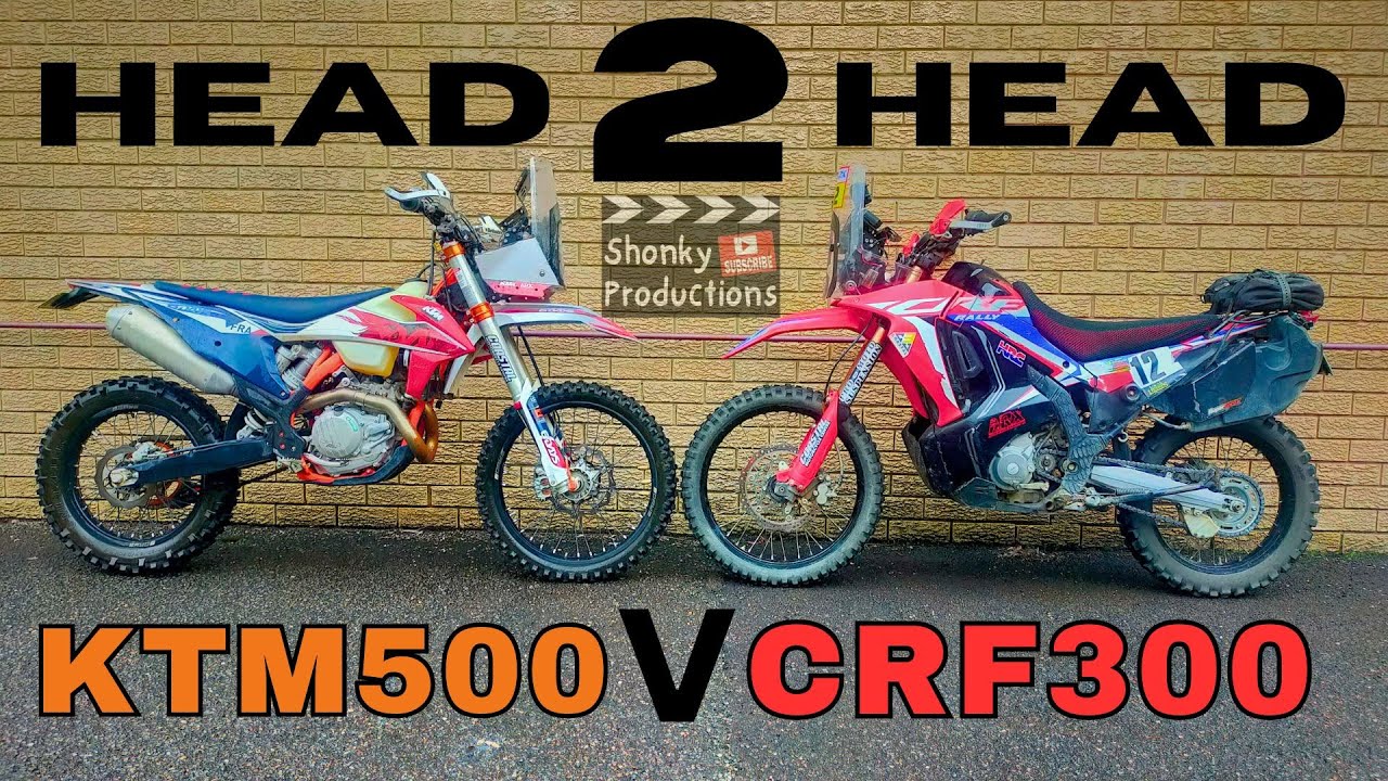CRF300 v KTM500