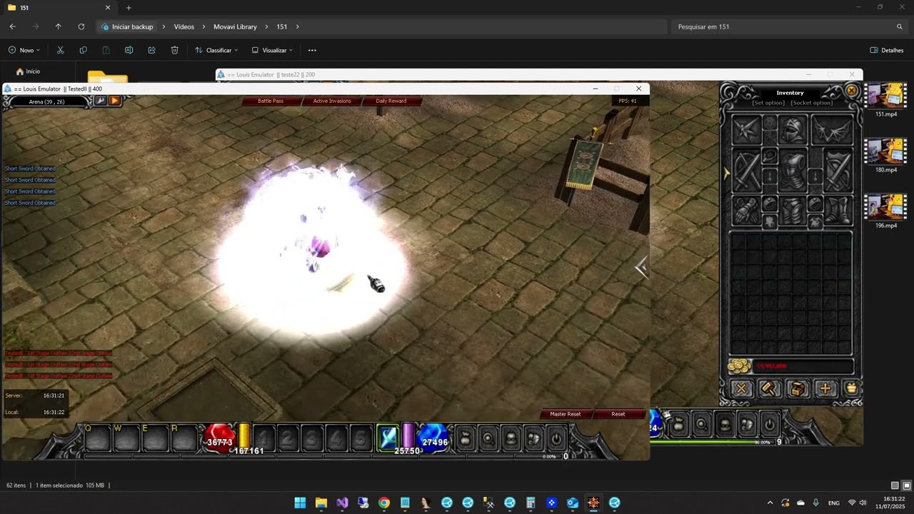 JogandoMu - MapManager Death drop (Update 41)