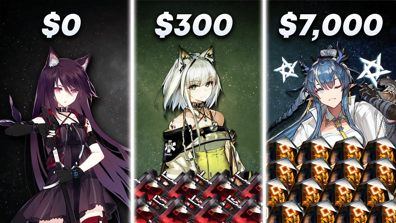 Аккаунт Arknights на $0, $300 и $7000