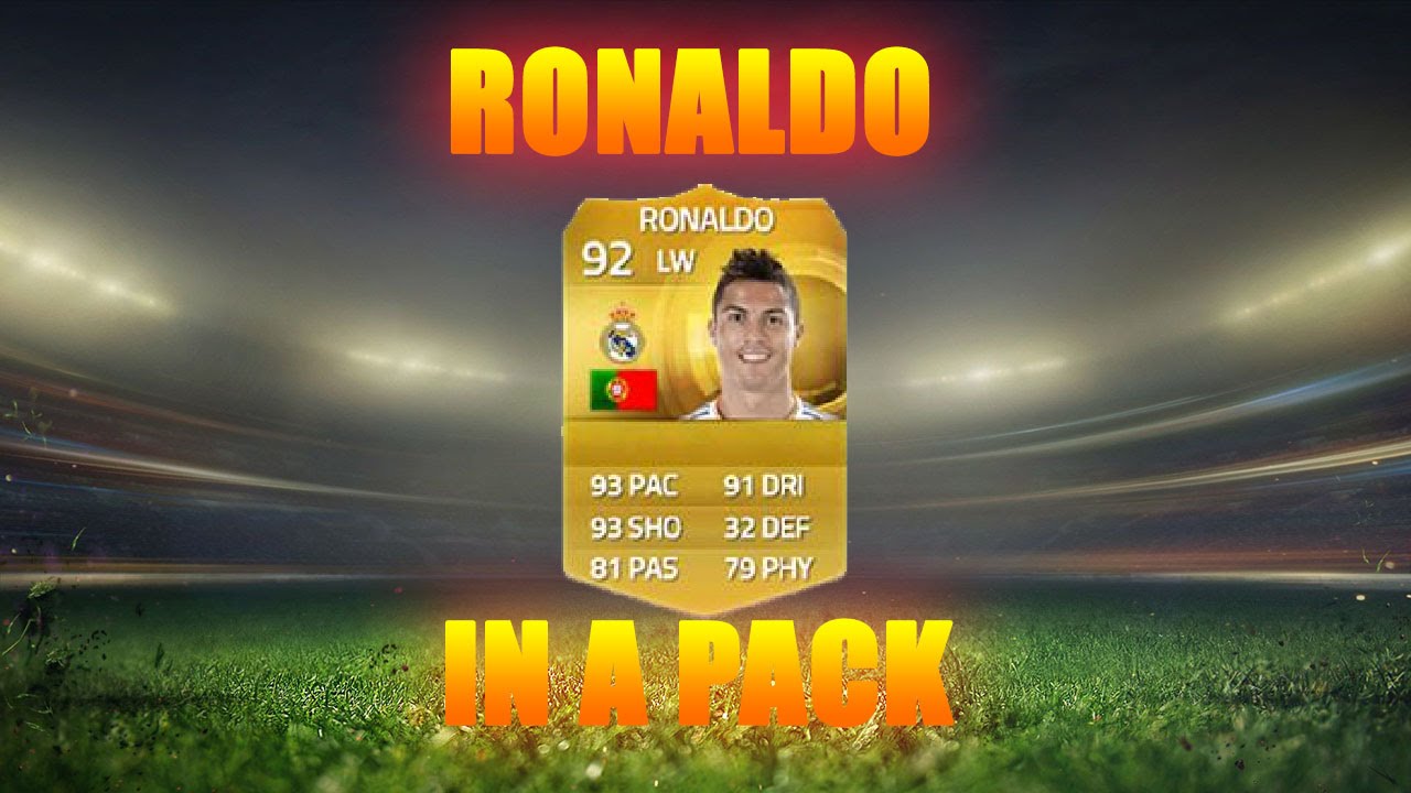 RONALDO IN A  15K PACK!!!!-Fifa 15 Ultimate Team Pack Opening!