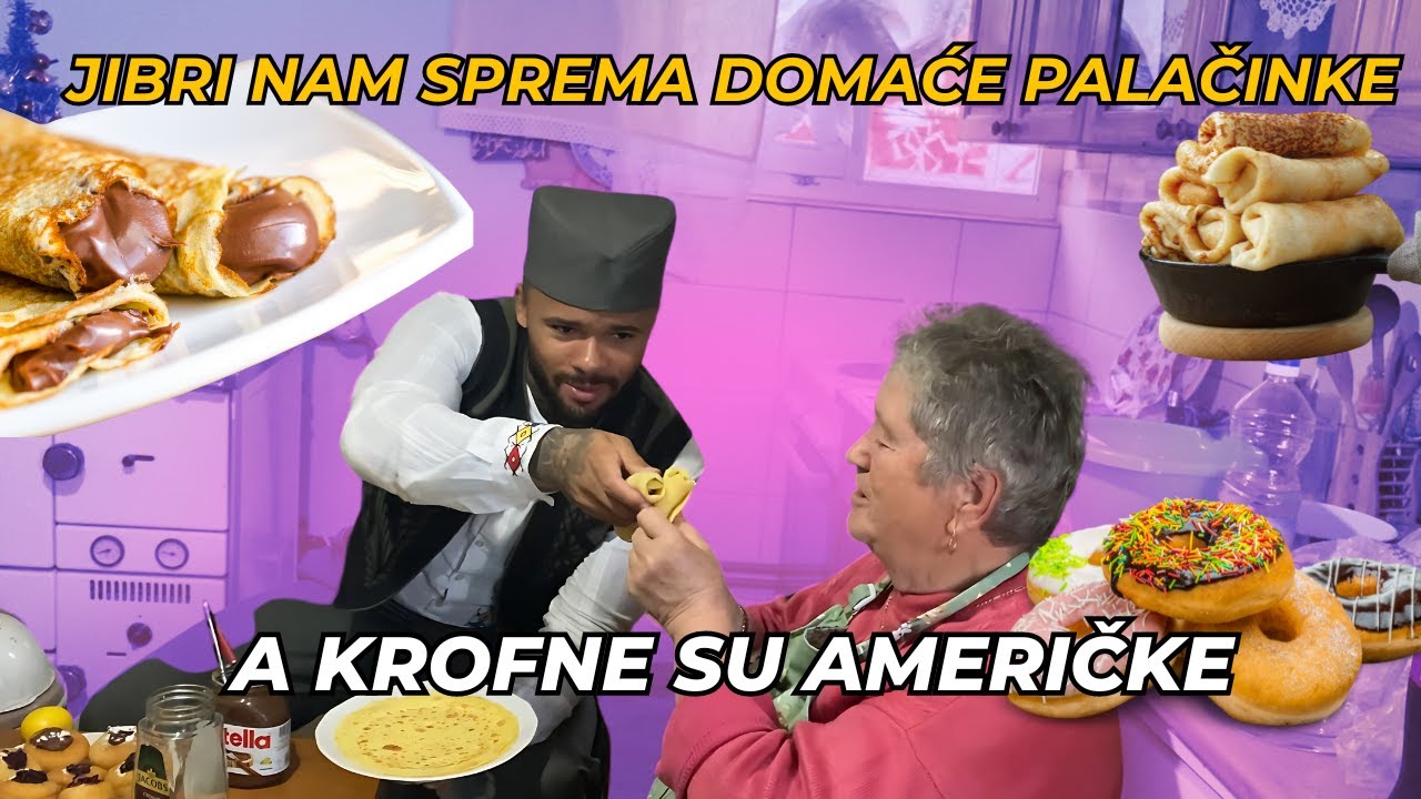 Palačinke Nam Sprema Jovan A Ja Sam Prinela Američke krofne
