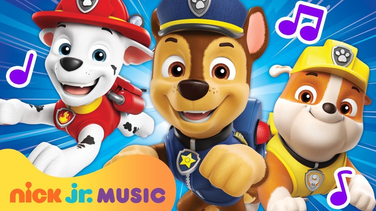 PAW Patrol Theme Song w/ Lyrics! | Sing Along Preschool Songs | Nick Jr. Music