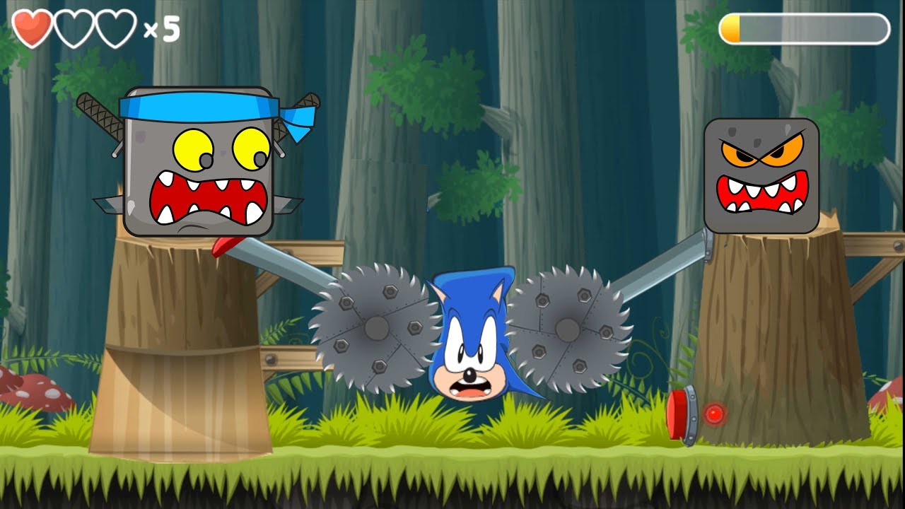 RED BALL 4 : SONIC BALL FIGHT CLASSIC BOSS DEEP FOREST VOLUME 2 EPISODE 2 PERFECT