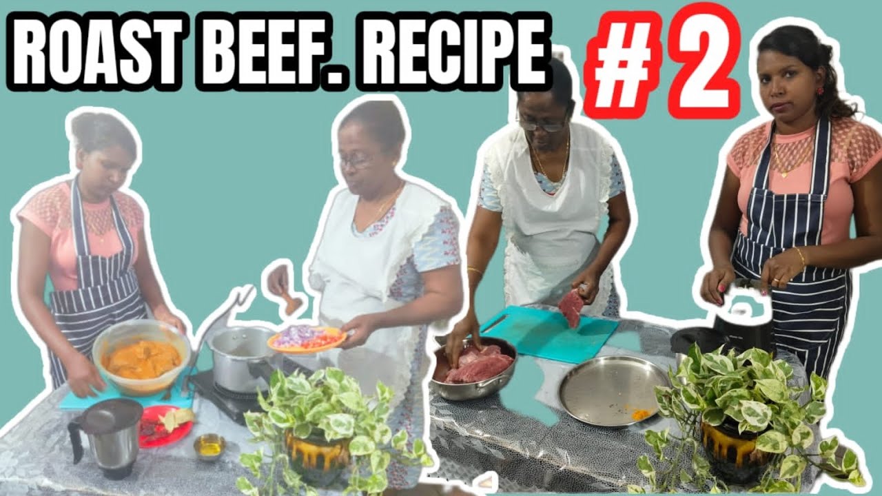 Roast Beef Cook with Monica & Mai #goanfood #roastbeef #goanvlogger #konkanifood