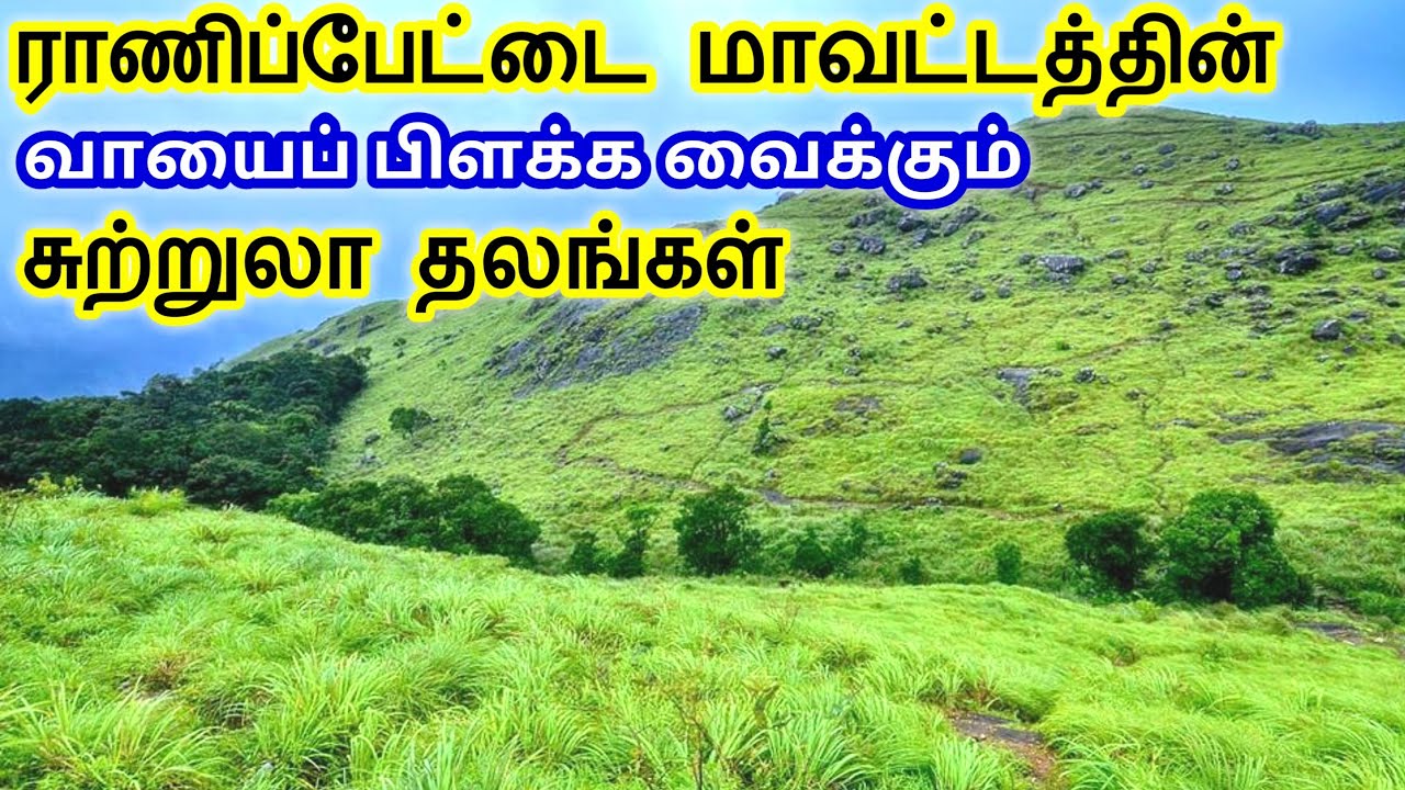 Ranipet District Tourist Places || ராணிப்பேட்டை மாவட்டத்தின் சுற்றுலா தலங்கள் || Tamil Tourist Guide