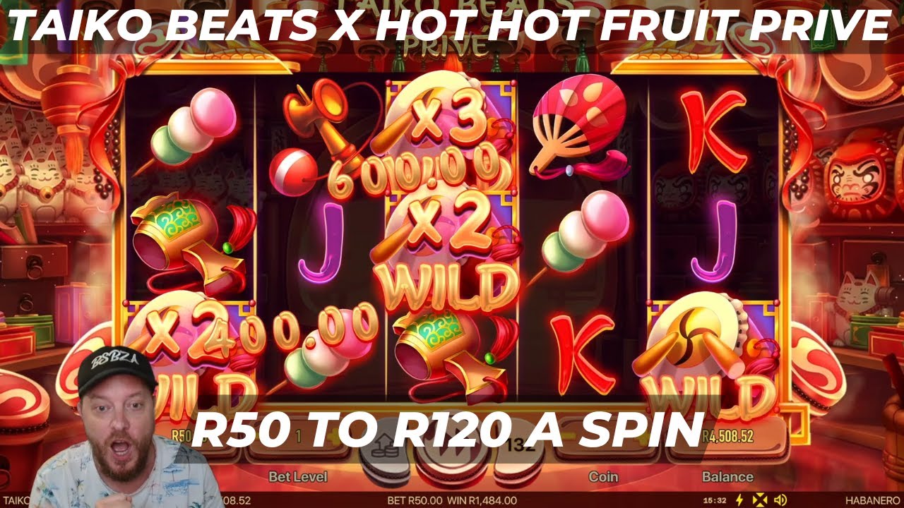 TAIKO BEATS x HOT HOT FRUIT PRIVE (R50 to R120 a Spin)