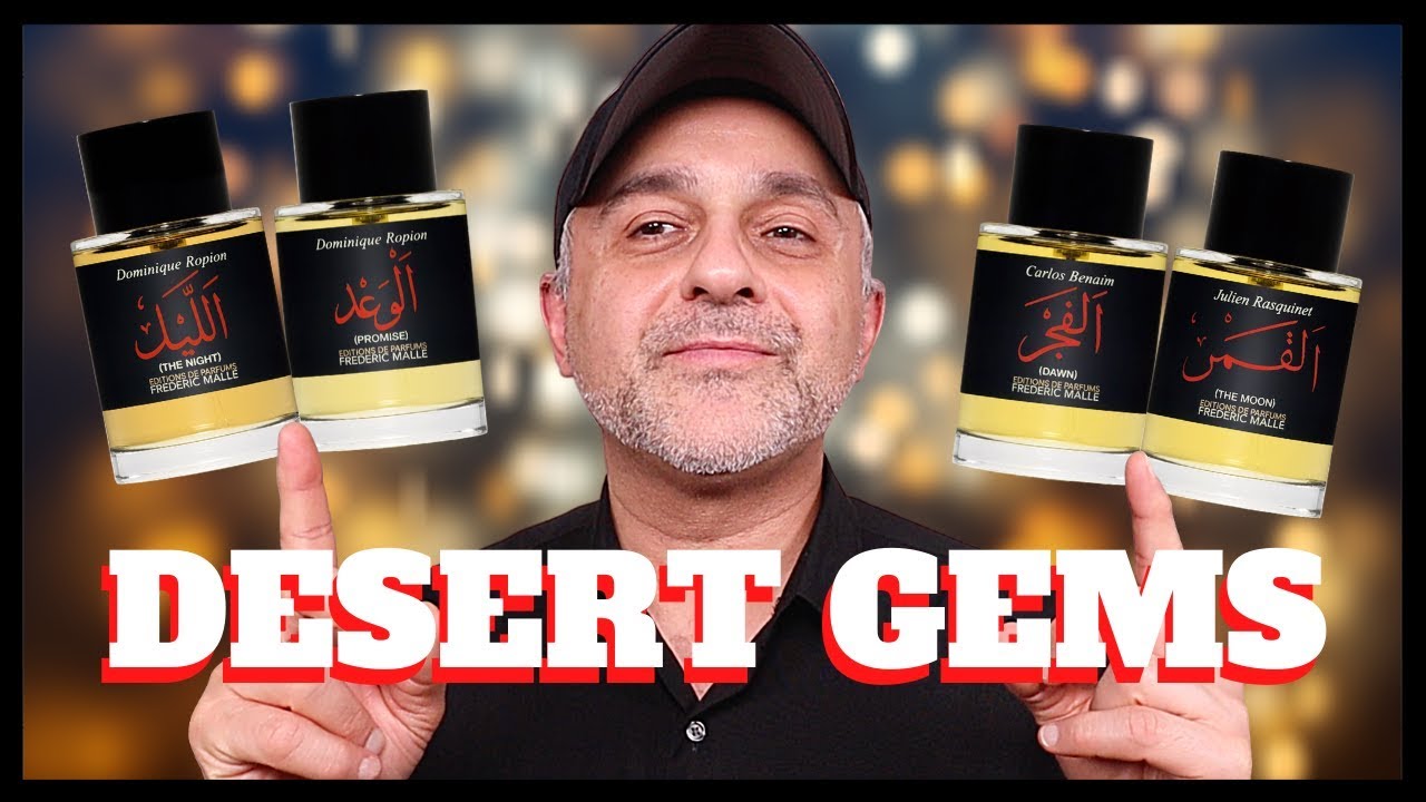 FREDERIC MALLE DESERT GEMS FRAGRANCES THE NIGHT, PROMISE, DAWN AND THE MOON PREVIEW/REVIEW