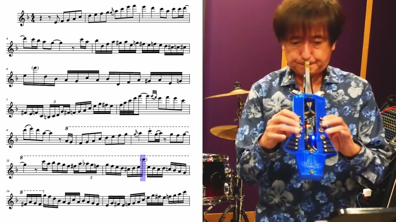 Masato Honda's (本田雅人) NuRAD Solo on Truth Transcription