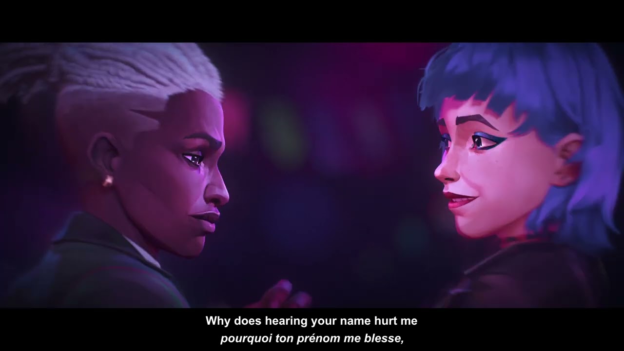 Powder and Ekko's Dance Scene (English + French subs) from Arcane S2 - Ma Meilleure Ennemie
