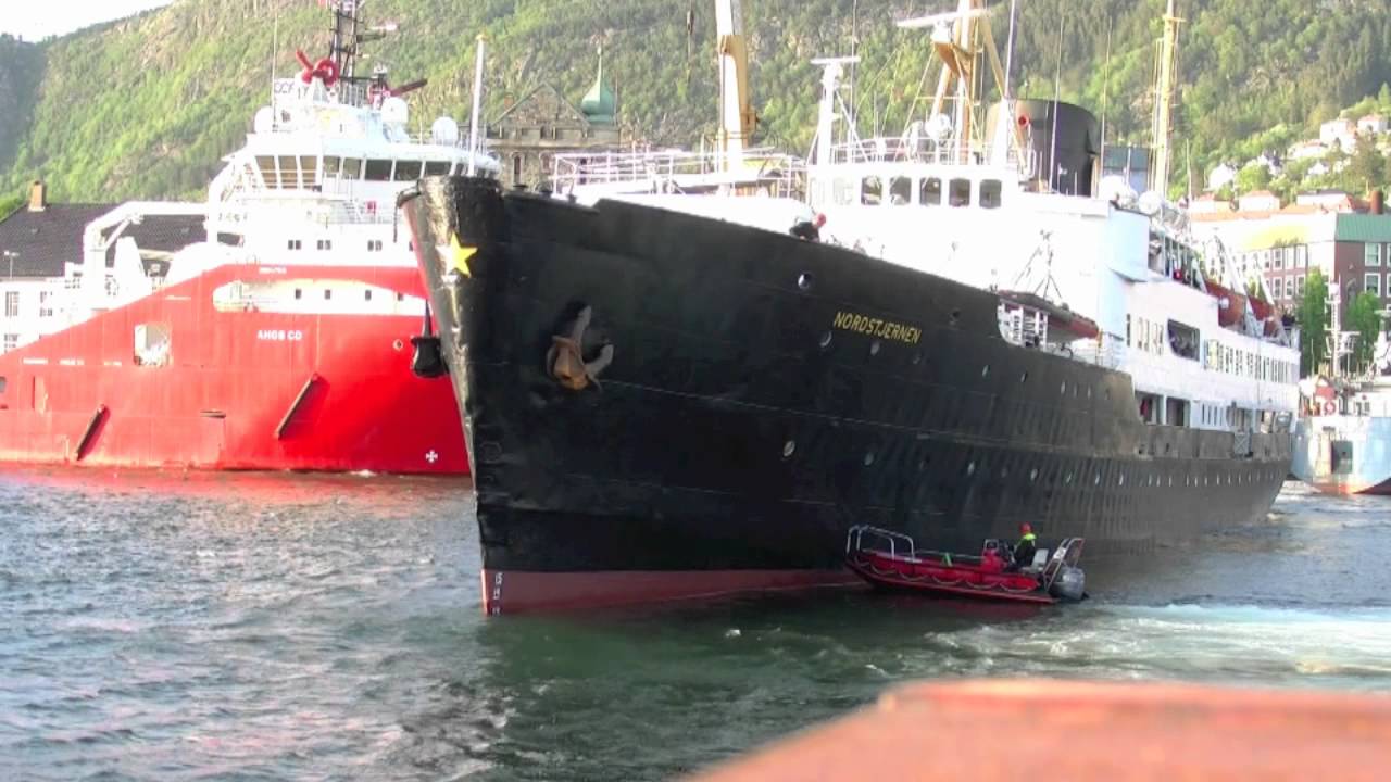 Abfahrt MS Nordstjernen von Bergen