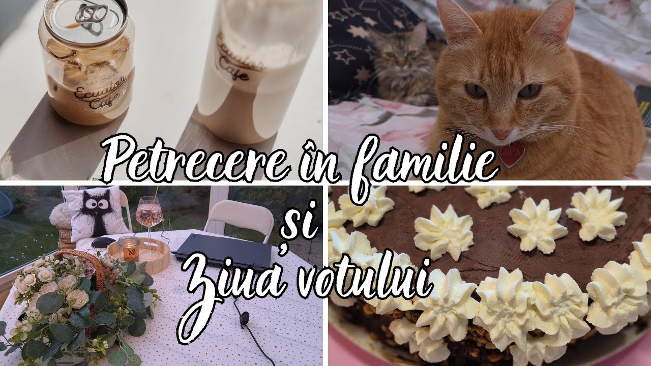 Un weekend plin: Munca la Darshop| Petrecere &icirc;n familie| Ziua Votului