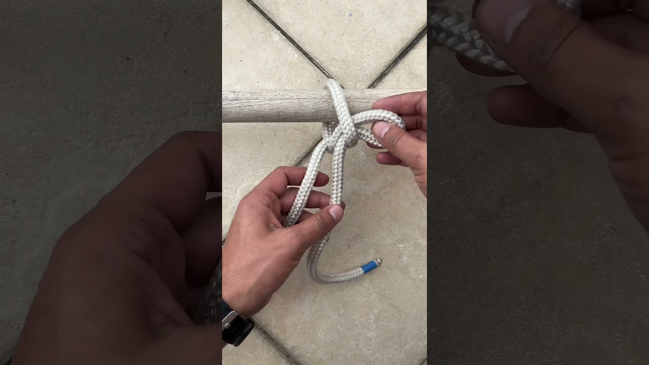 Sampan Hitch #abok #diy #nudos #rope #knotting #knots #tutorial #ropeknots #nots