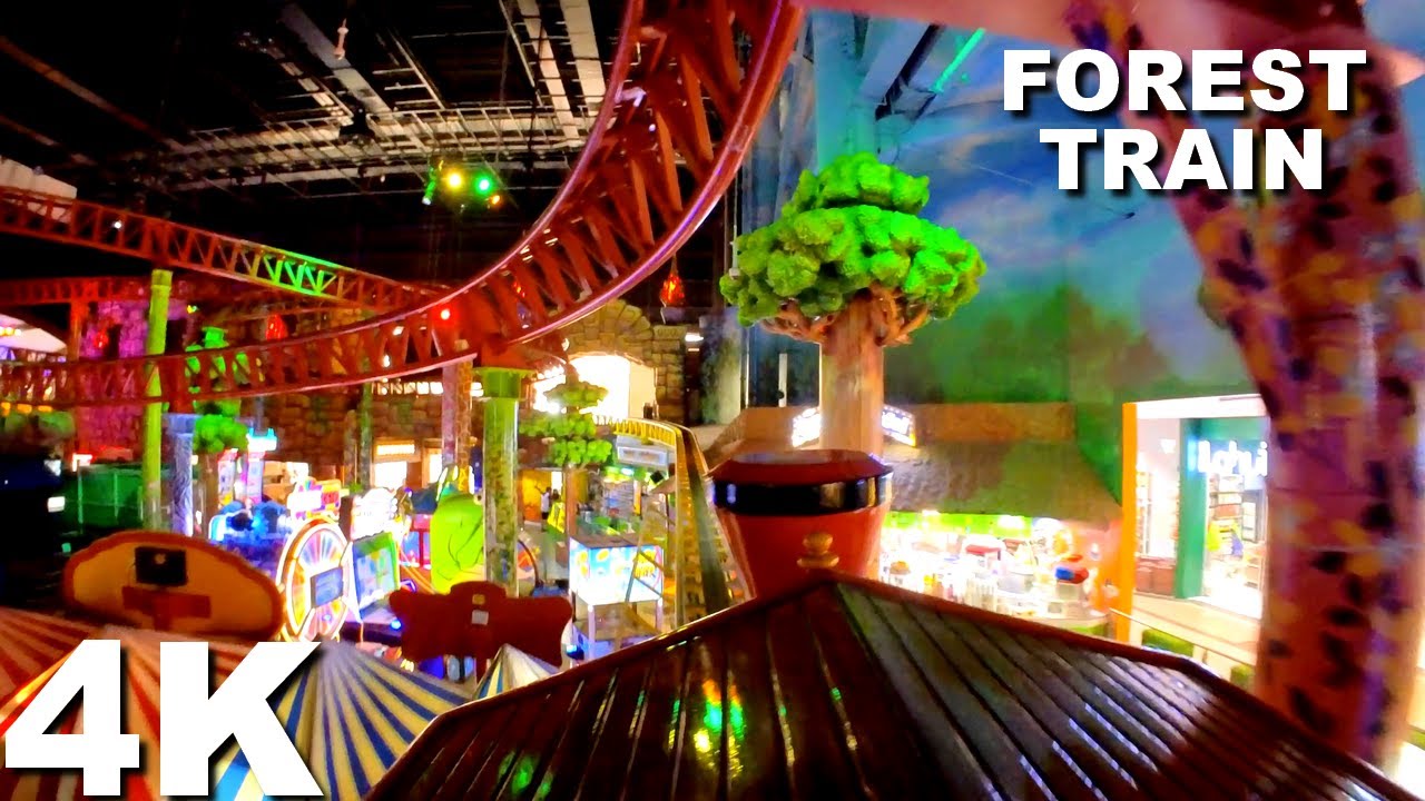 Forest Train [On-Ride 4K POV] - Adventureland Sharjah