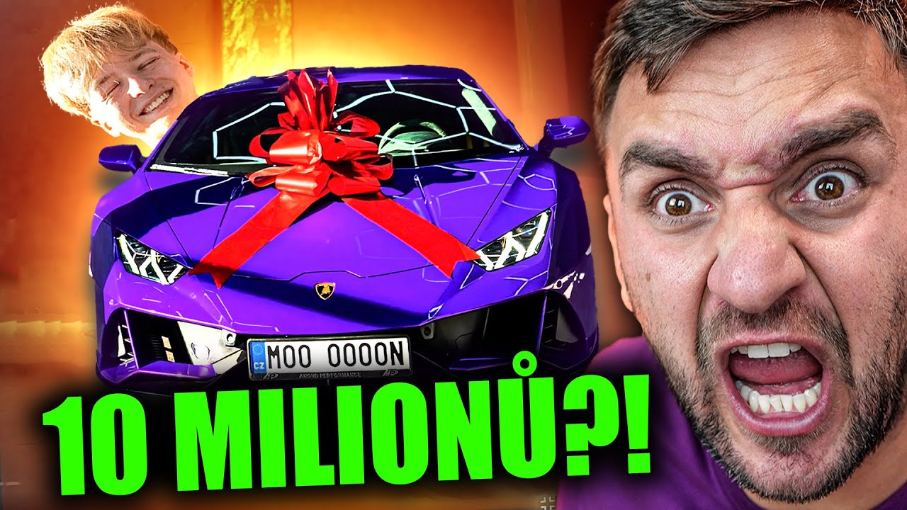 Moon bude Pirát silnic? | Ve 23 letech si koupil Lamborghini za 10 mil?!