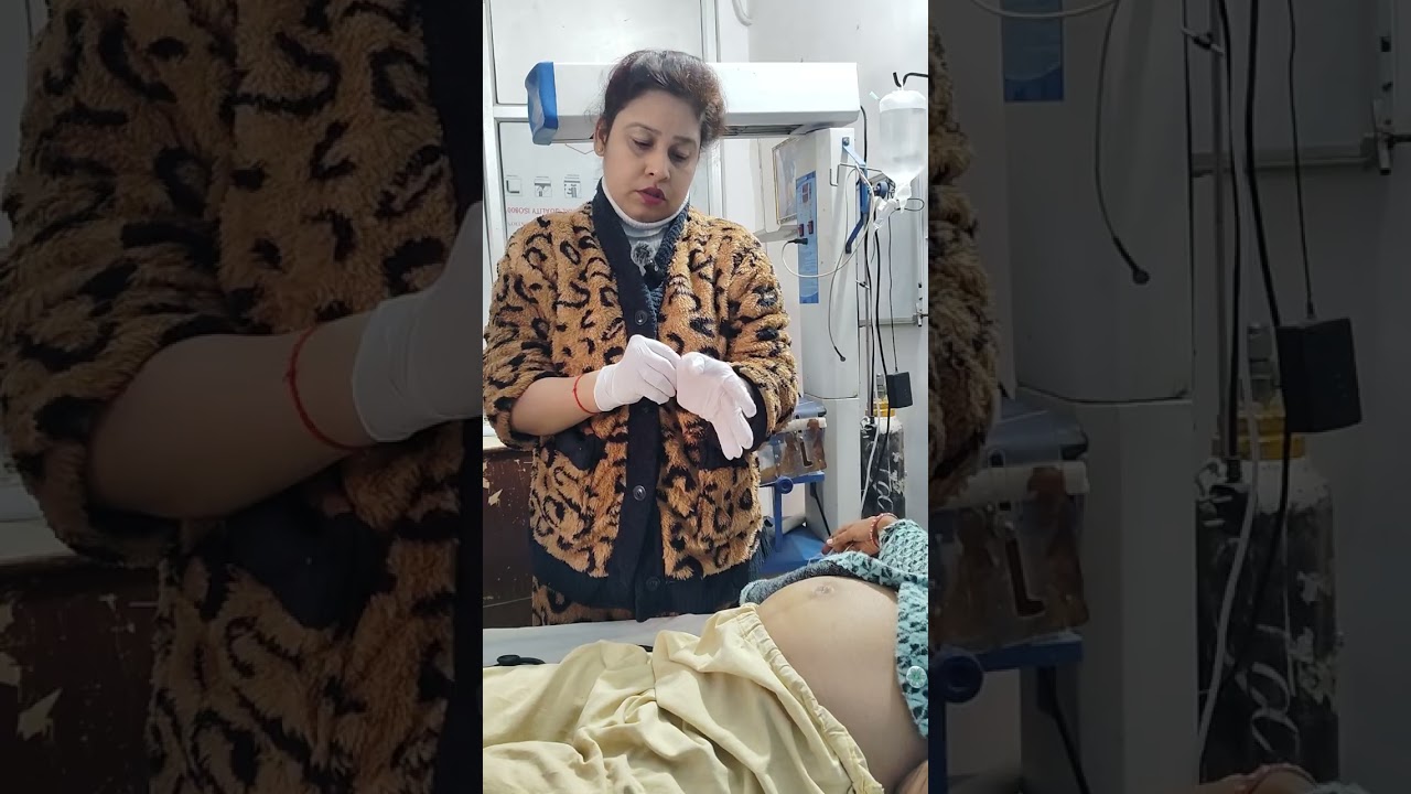 पानी की थाईली का फट जाना..(Amniotic membrane rupture..)