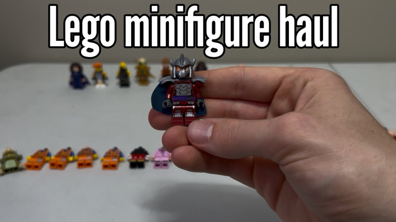 Я купил минифигурки Lego на eBay.