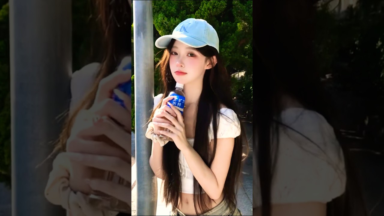 ✨ Cute Chinese Girl 🌸 | Summer Vibes & Aesthetic Look 😍 #shorts #chinesegirl #douyin