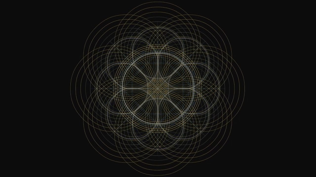 Diving into the Matrix - Sacred Geometry Animation