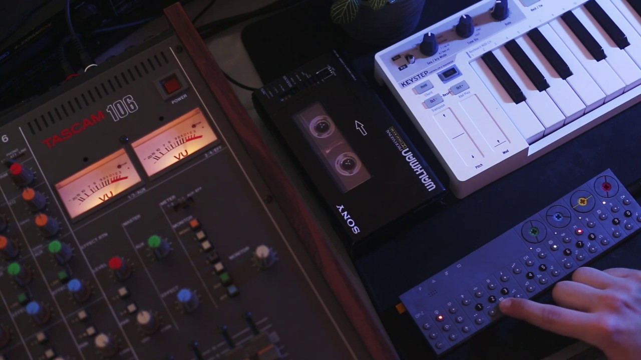 OP-Z Melodic Techno Jam | 'Rumble' | 14.02.2020
