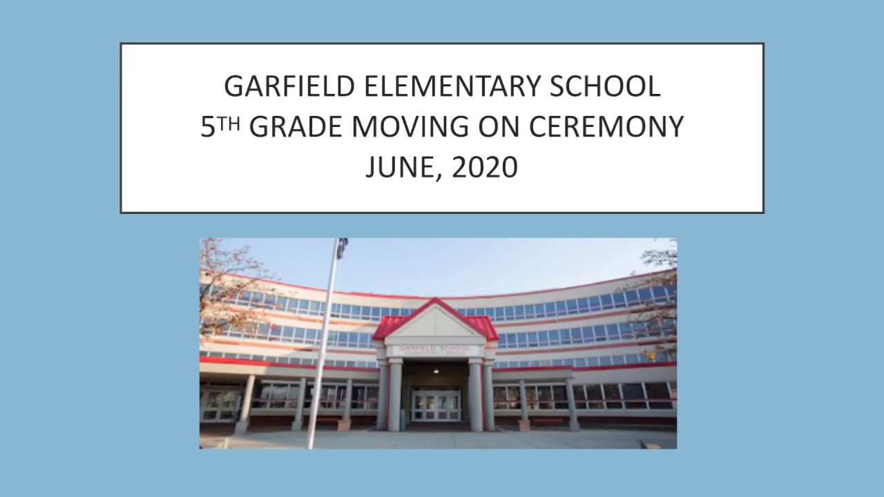 Garfield 5th Grade Moving On Ceremony