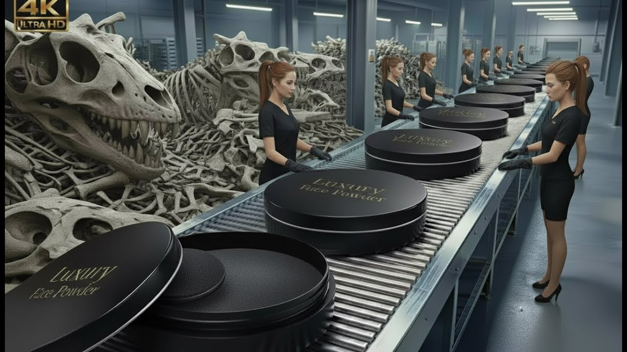Inside the Factory: The Dark Truth of Luxury Bone‑Derived Face Powder 😱⚠️