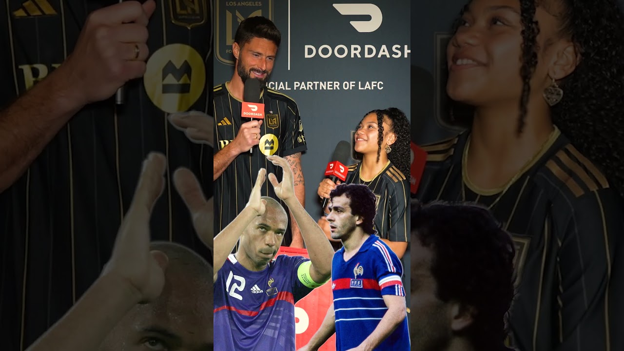 Olivier Giroud debates who is the best French footballer of All-Time? #football #france