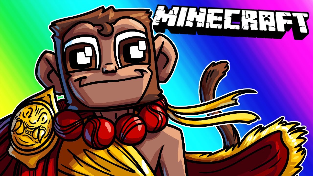Minecraft Modded - Gaining Power from the Wise Old Monkey!