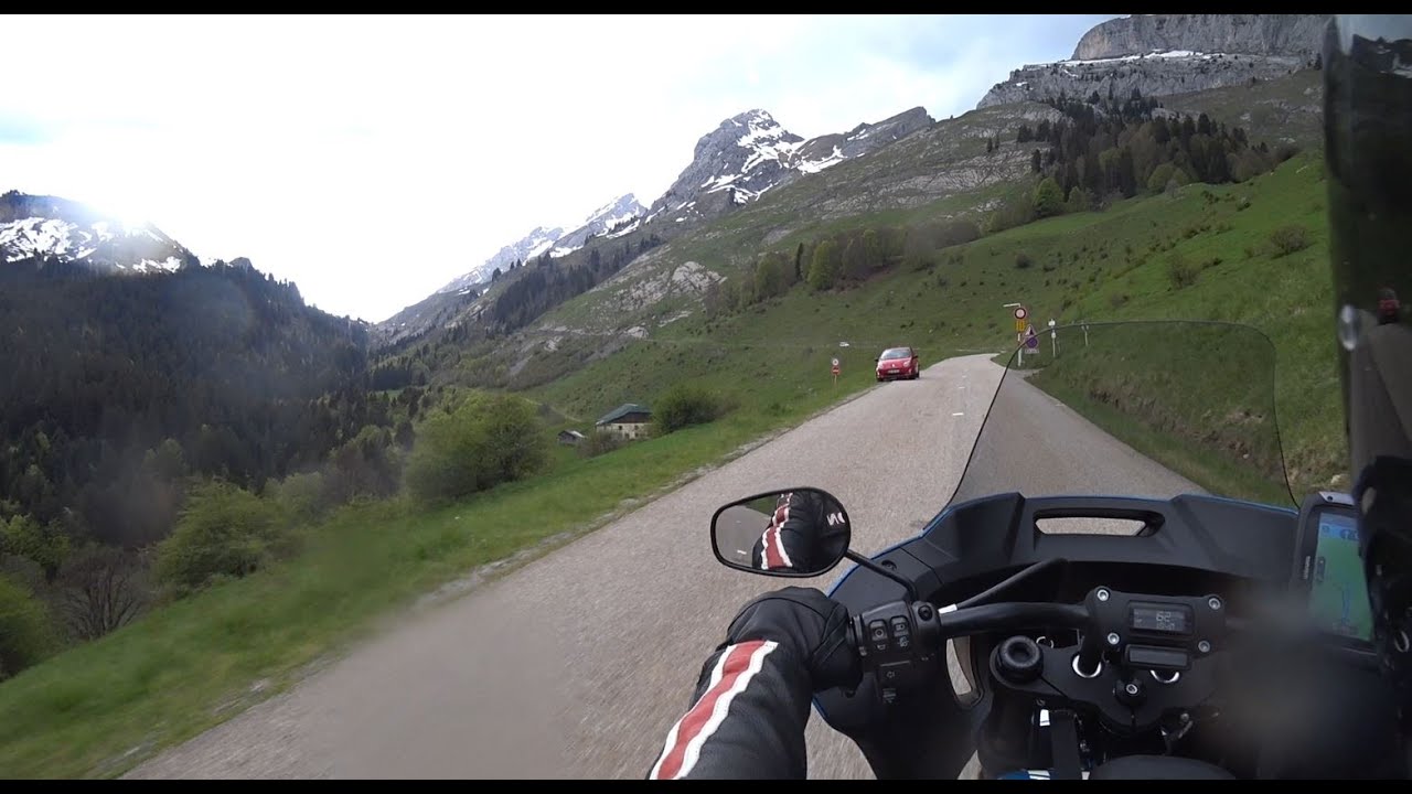 Balade en Low Rider ST: Col de la Colombière - Saint-Jean-de-Sixt... Savourez le bruit du monstre 😁