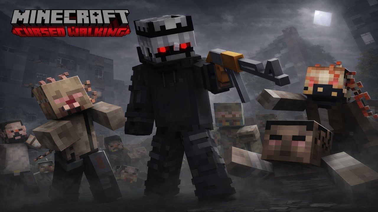 Minecraft'ta Gerçekçi Bir Zombi Kıyametinden Kurtulmak...