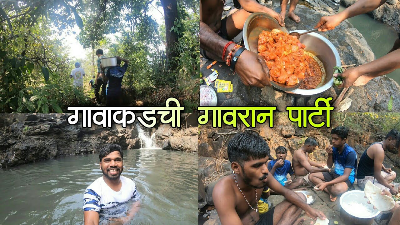 डुबवसा स्पेशल चिकन रस्सा, भाकरी & घावणे - गावाकडची पार्टी | Chicken Party - Konkan Village Cooking