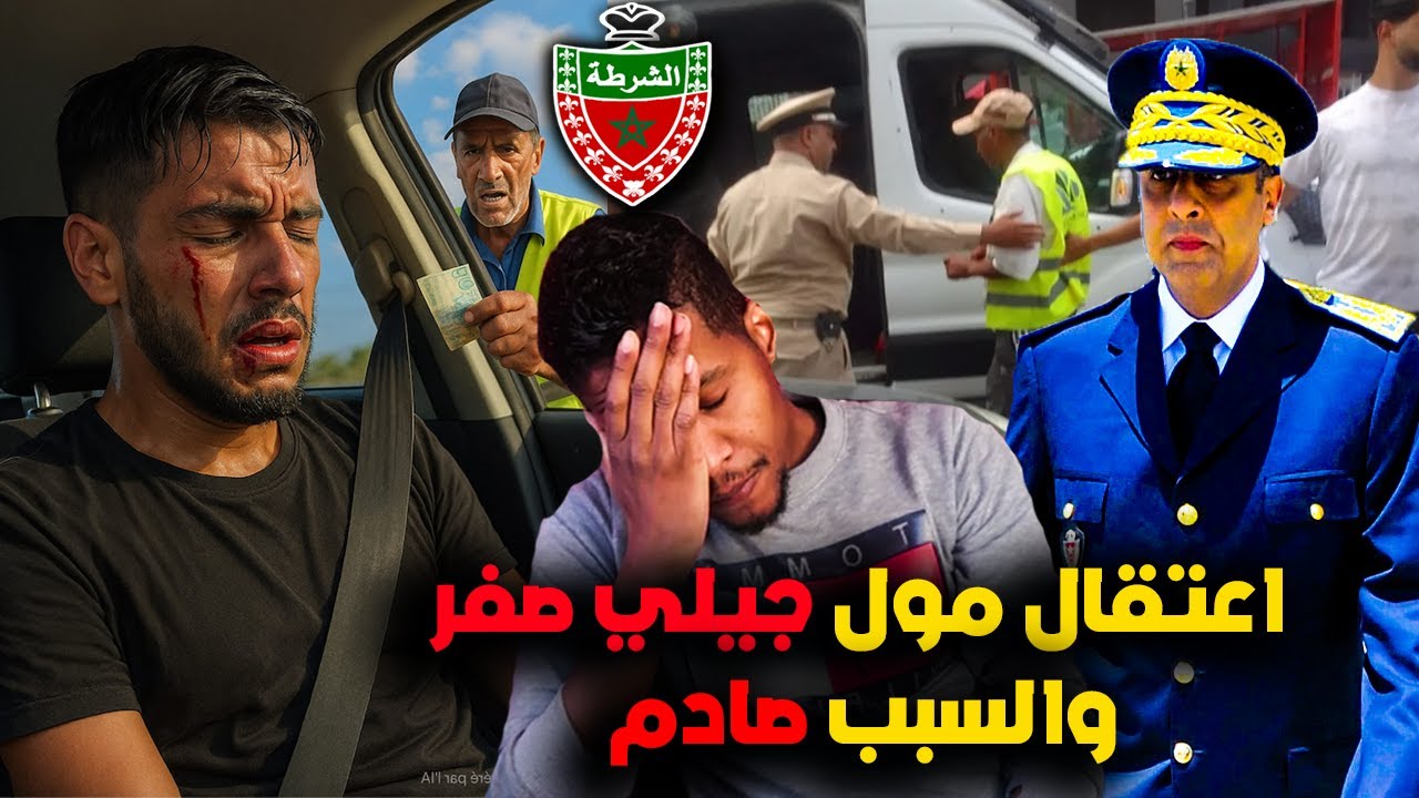اعتقال مول جيلي صفر  بعد منع صاحب سيارة من الجالية المغربية بركن سياراته في شاطئ دار بوعزة