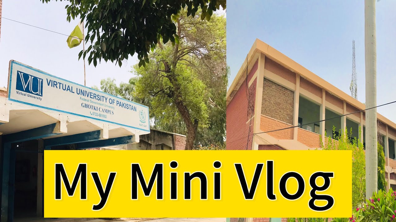 Riding to Ghotki for My CS101 Exam | VU Experience with My Brother