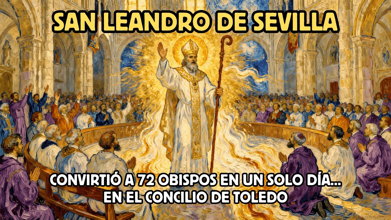13 de Marzo - San Leandro de Sevilla: Convirtió a Setenta y Dos Obispos en Un Solo Día