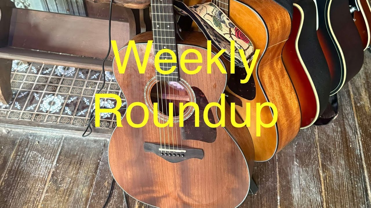 Weekly Roundup, Episode 14:  Pony Blues and some delta slide