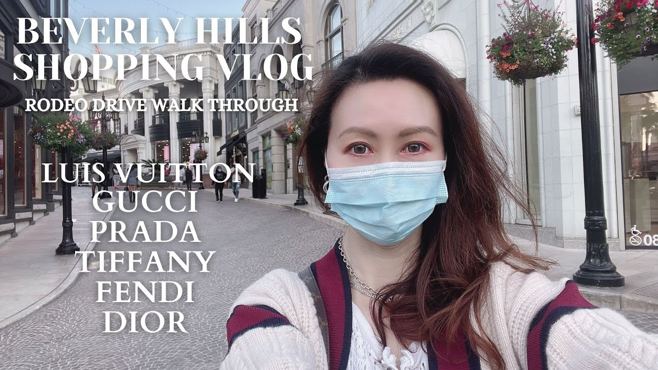 Luxury shopping vlog / Beverly Hills Rodeo Dr Shopping Vlog / Come shop with me /LV GUCCI PRADA DIOR