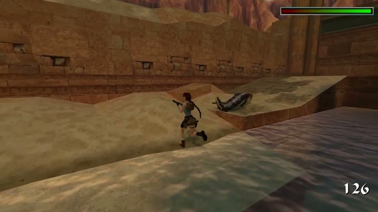 Sacred Lake (first visit) - TombRaider:The Last Revelation Remastered Walkthrough 100% complete
