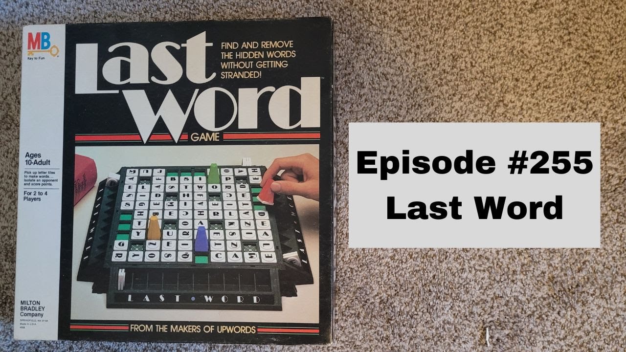Episode #255 - Last Word - Milton Bradley (1985)