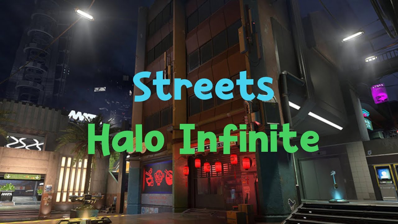 Halo Infinite Multiplayer Gameplay - Streets Map 2