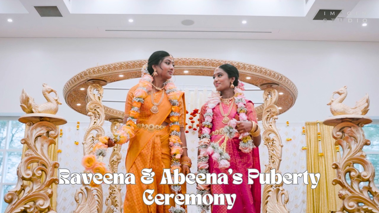 Abeena & Raveena's Puberty Ceremony | Imagin Studio | Perth