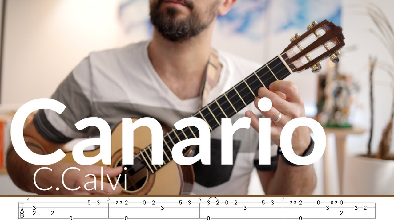 Canario - Carlo Calvi | Grade 2 | Ukulele Beginner Fingerstyle Tab