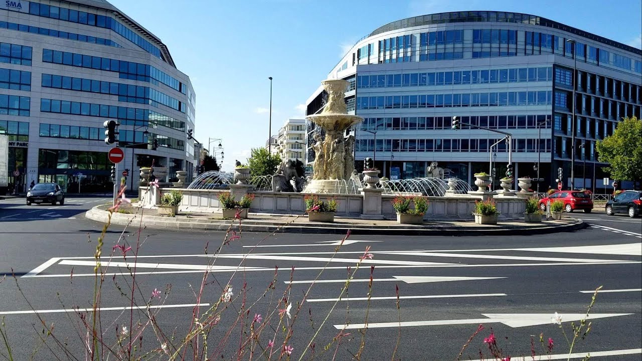 جولة في شوارع المدينة 92 باريس Un petit tour dans la ville 92 Paris