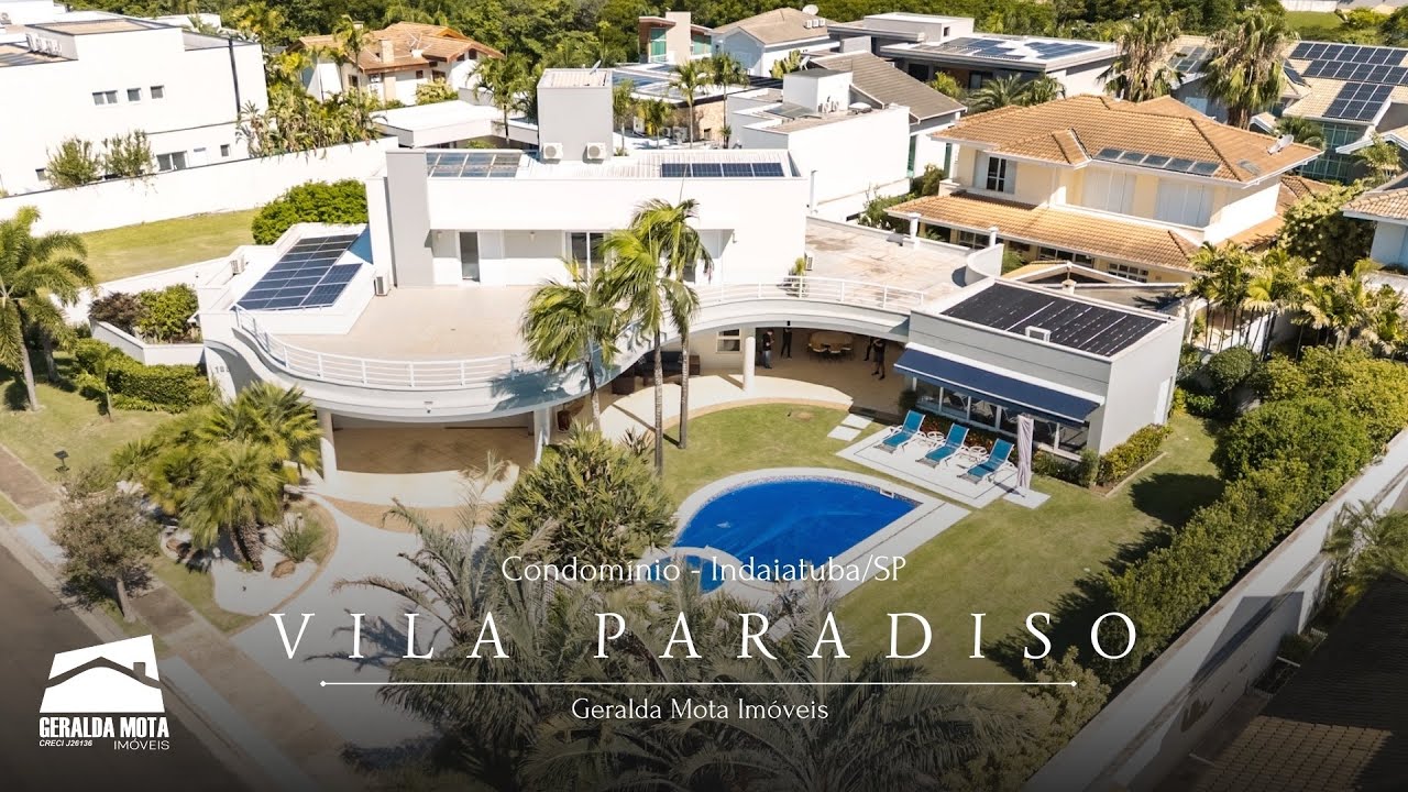 Sobrado (venda) - Condomínio Vila Paradiso - Indaiatuba/SP