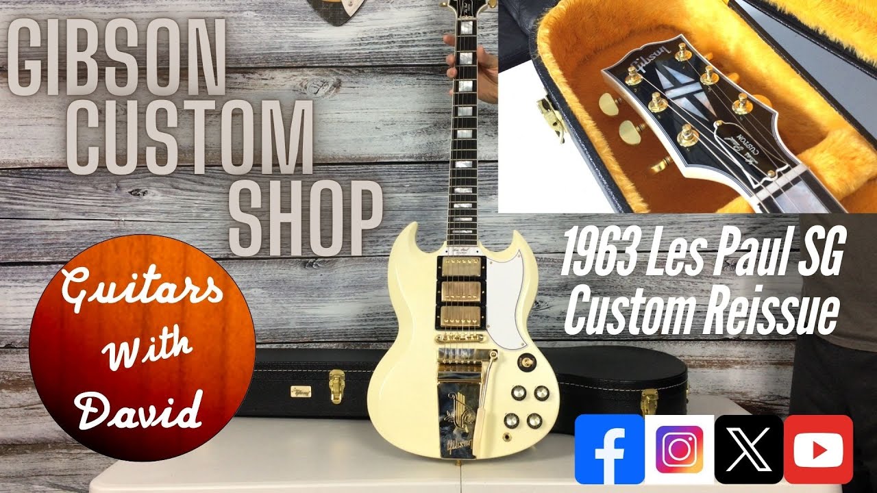 Кастомное переиздание Gibson Les Paul SG 1963 года (VOS)