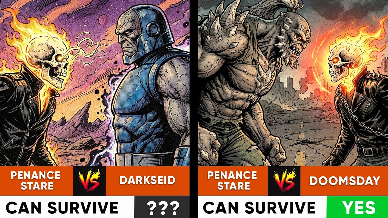 Which DC Villains Can Actually Survive Ghost Rider's Penance Stare?