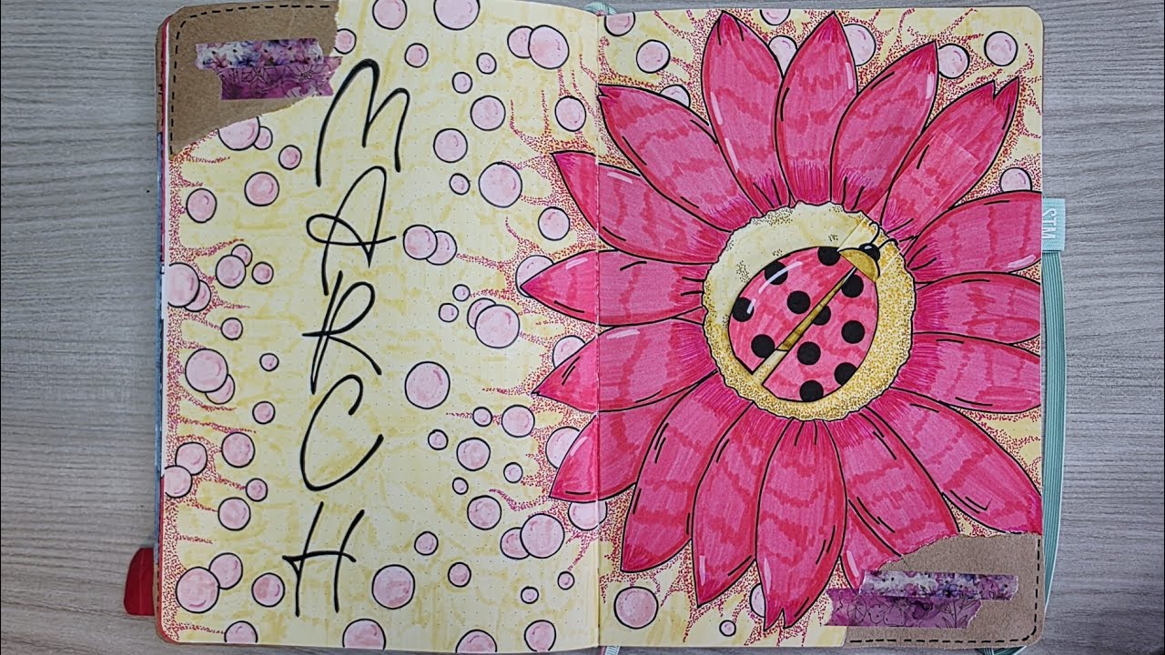 Tutorial Marzo 2026: Benvenuta Primavera! #bulletjournal