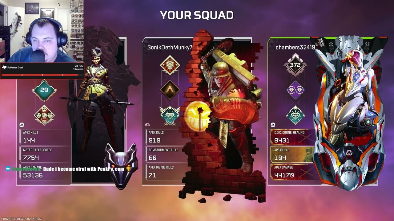 The Three Musketeers! | Apex Legends VOD (UNCUT)