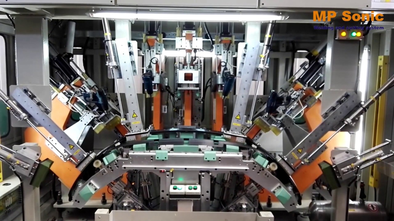 Car Bumper Punching & Welding Machine